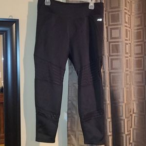 Black workout leggings